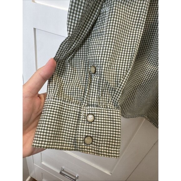 Aeropostale Men's Western Pearl Snap Button Down Shirt Size L Long Sleeve - Picture 5 of 11